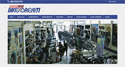 Desktop Screenshot of bikedream.com.br